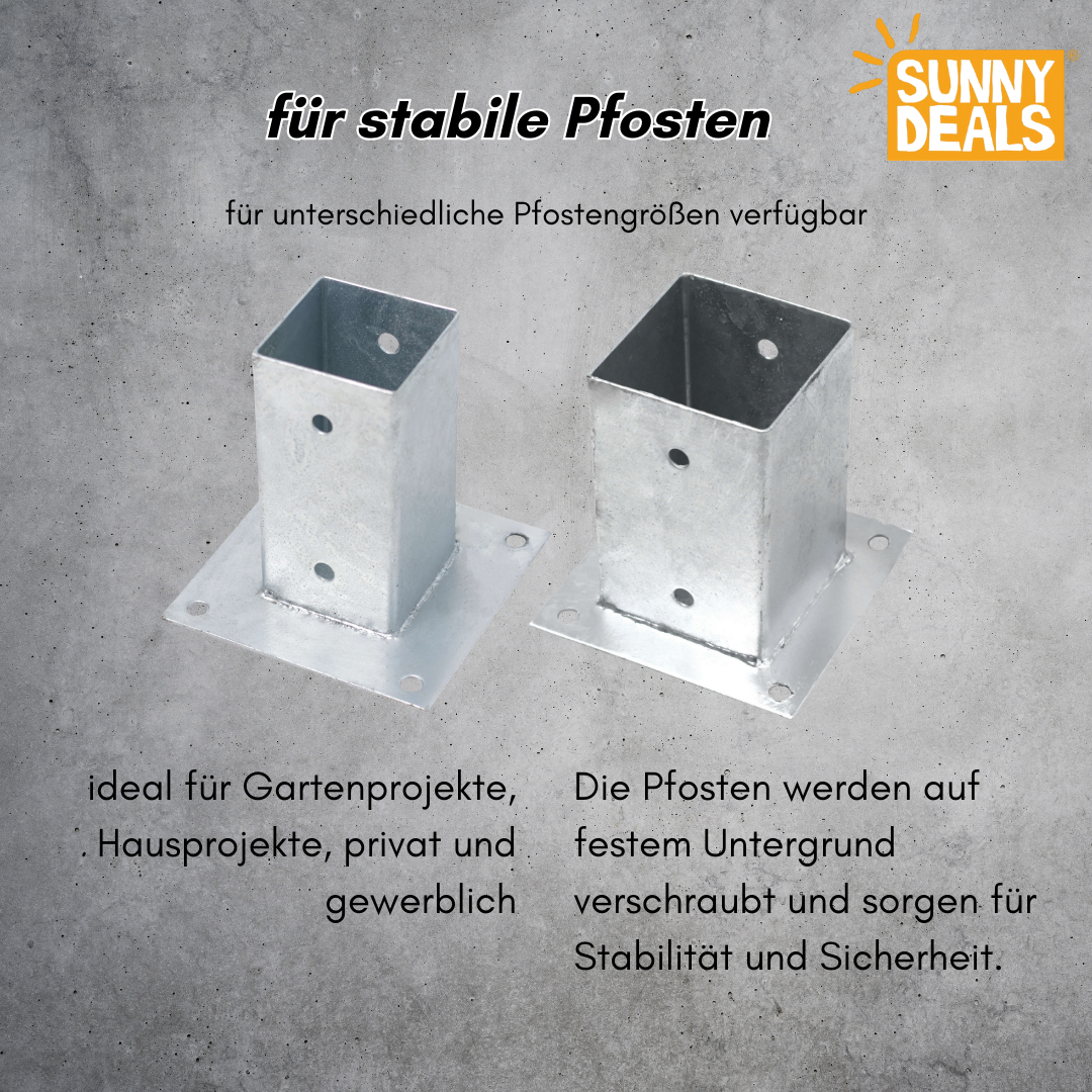 SunnyDeals Aufschraubhülsen Vorteile