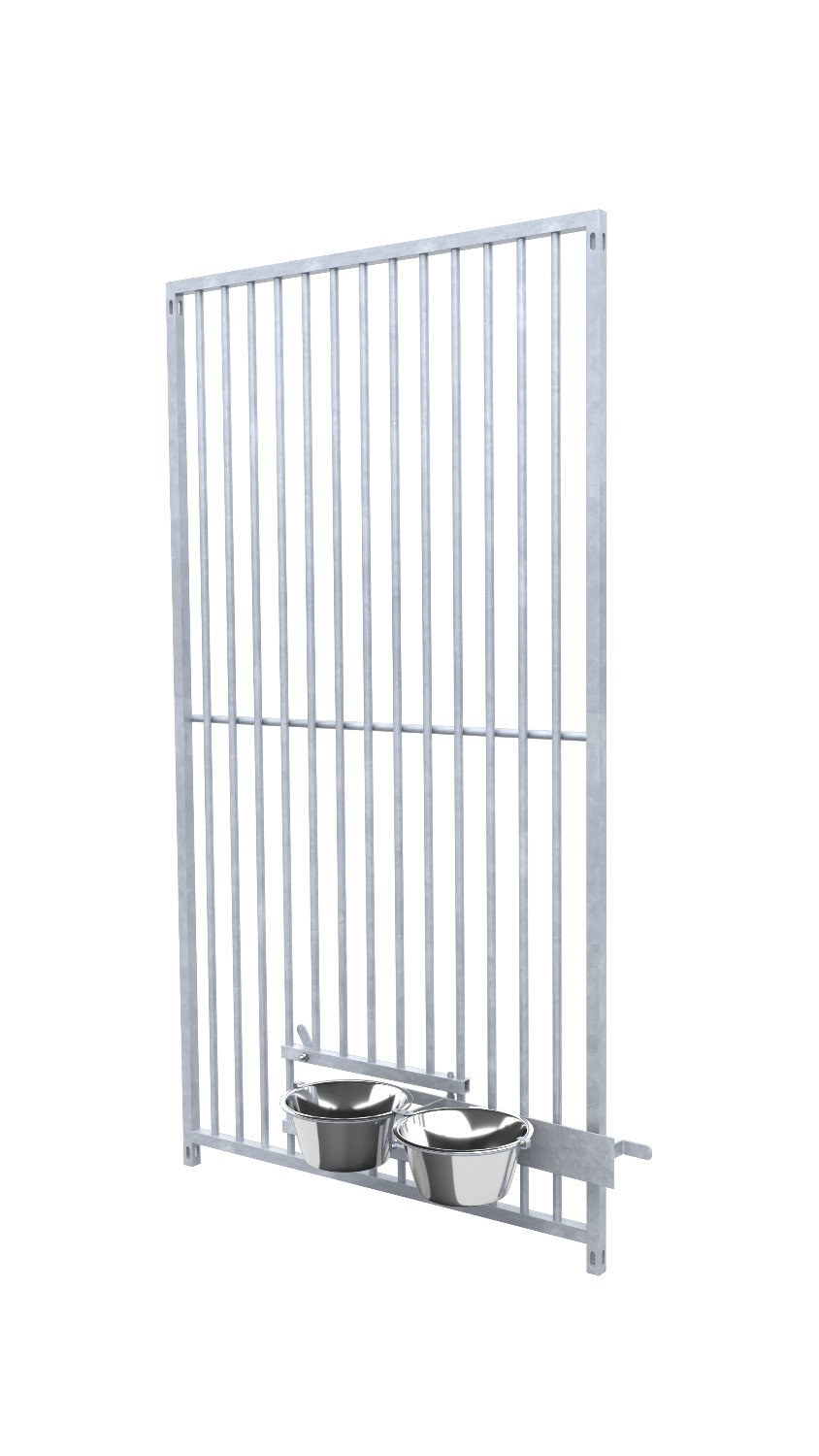 Preisstar Hundezwinger Rohrstabelement mit Futterset, 1,84 x 1,0 m | Rohrabstand 5 cm Preisstar Hundezwinger Rohrstabelement mit Futterset, 1,84 x 1,0 m | Rohrabstand 5 cm