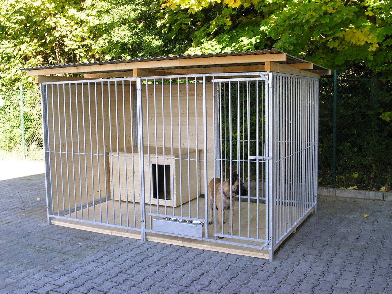 Sonderserie Zwinger 2x3 m mit Zusatzausstattung