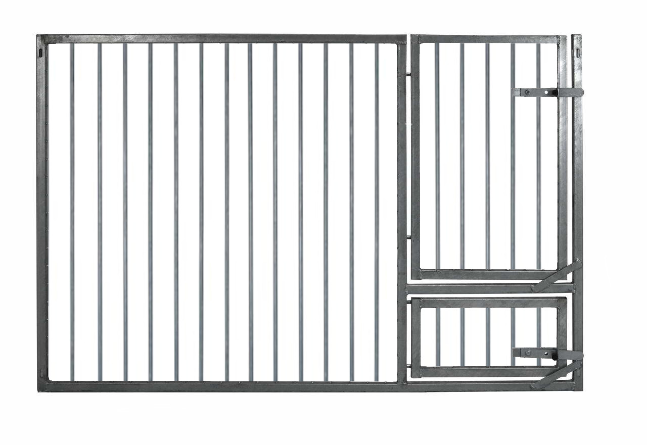 Rohrstab-Welpenelement Nicki - B 1,5 x H 1 m, Doppeltür Rohrstab-Welpenelement Nicki - B 1,5 x H 1 m, Doppeltür