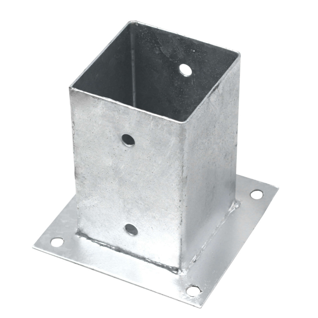 Aufschraubhülsen für Pfosten 9x9 cm Aufschraubhülsen 90 mm für Holzpfosten 9x9 cm