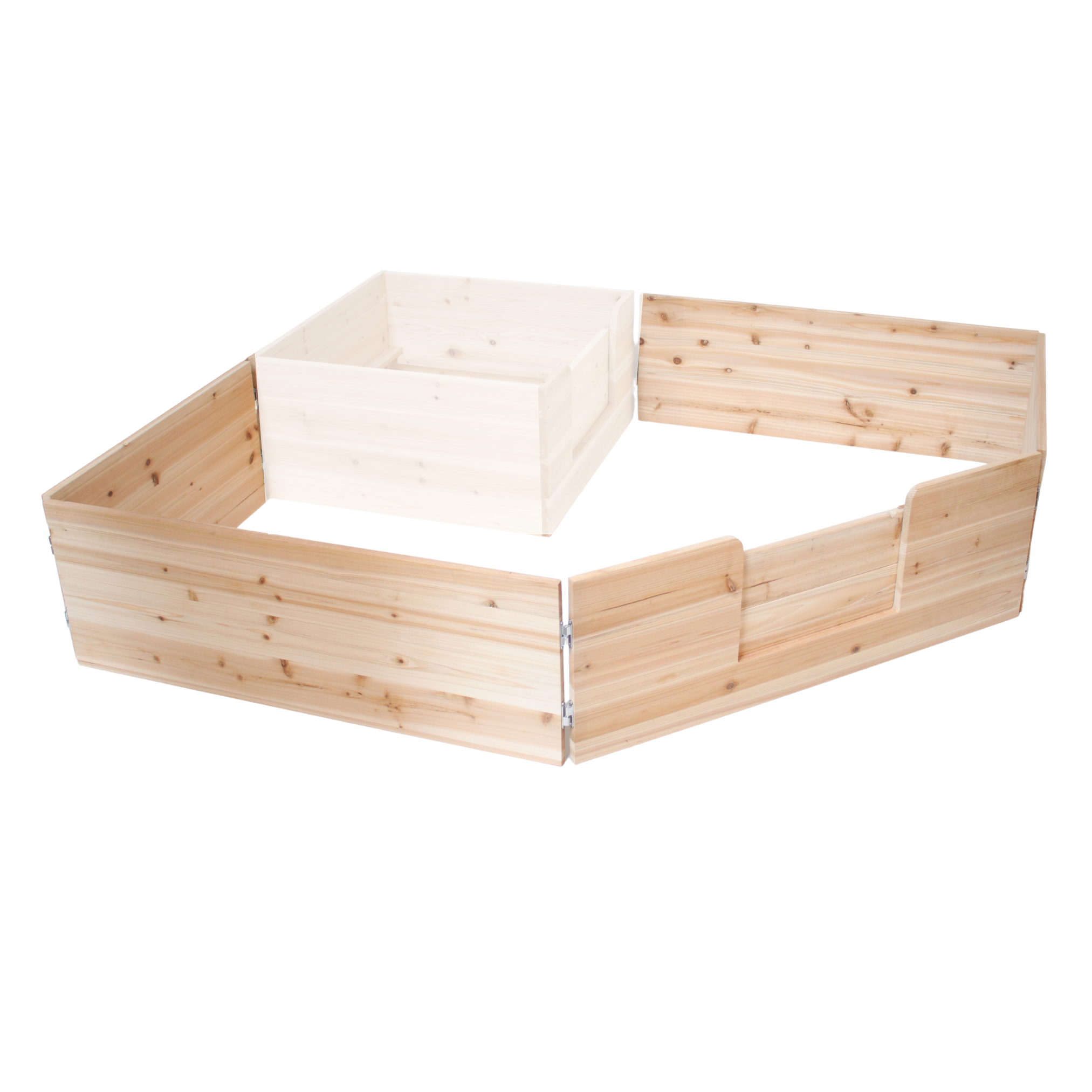 Welpenauslauf für Wurfkiste 140 x 140 cm naturbelassen