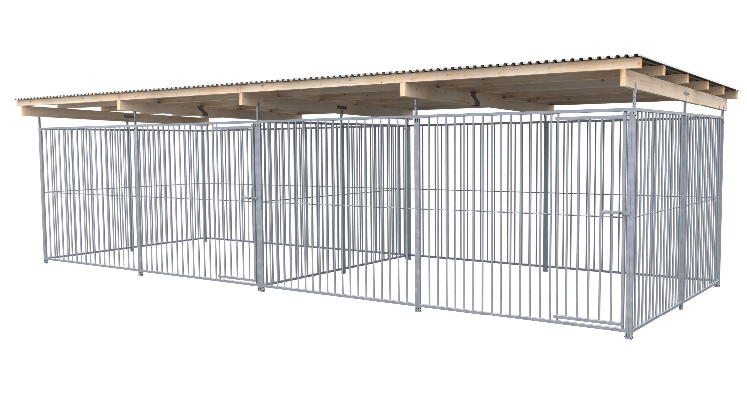 SAUERLAND Doppelzwinger 3x8m Rohrabstand 8 cm